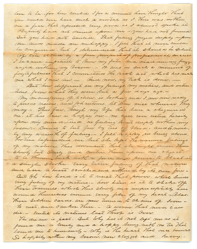 Mott Bentley Correspondence