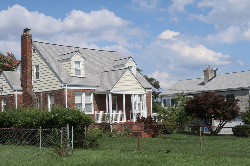 An exterior of an Original Springdale Home, 2023.