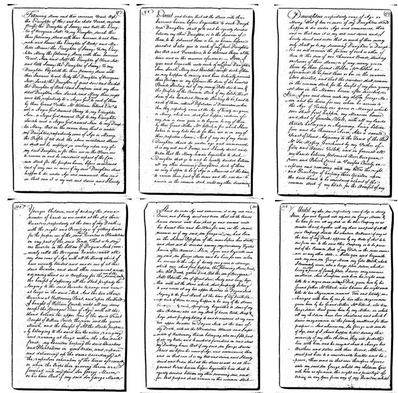 George Mason IV Last Will and Testament Original 3