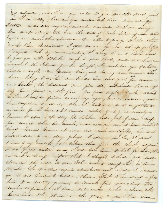 Mott Bentley Correspondence