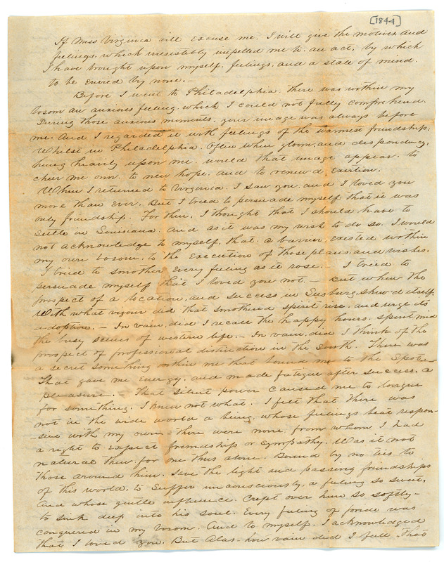 Mott Bentley Correspondence