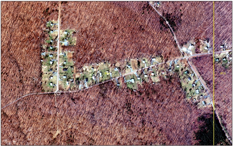 1976 Vannoy Park Aerial Image