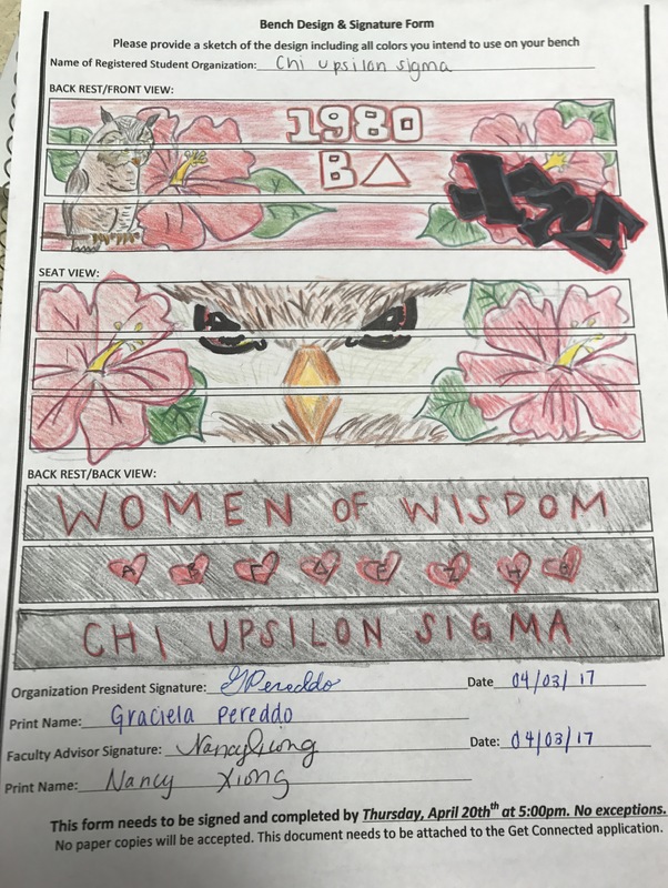 Chi Upsilon Sigma Bench Application