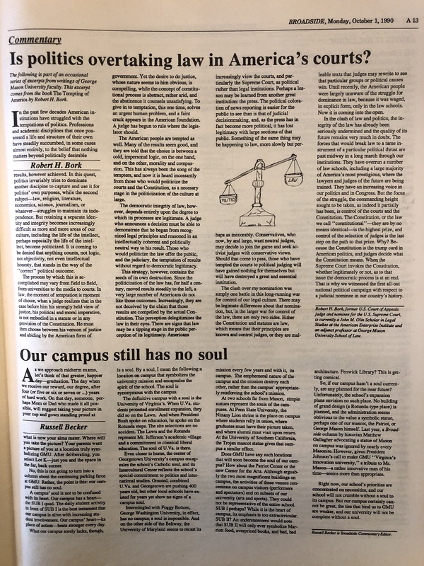 Our campus still has no soul