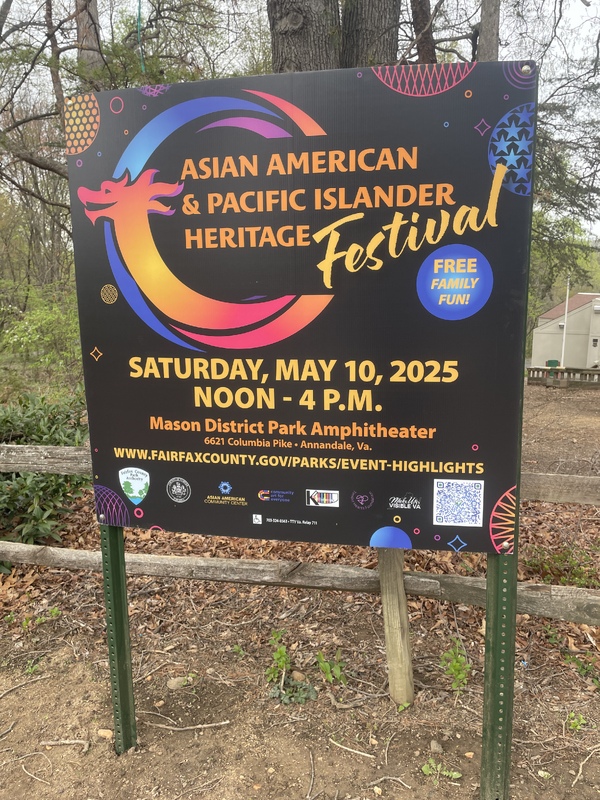 2025 Asian American and Pacific Islander Heritage Festival Flyer