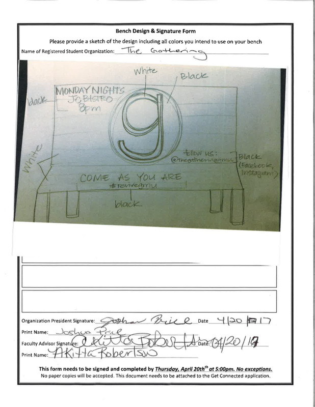 The Gathering Bench Application