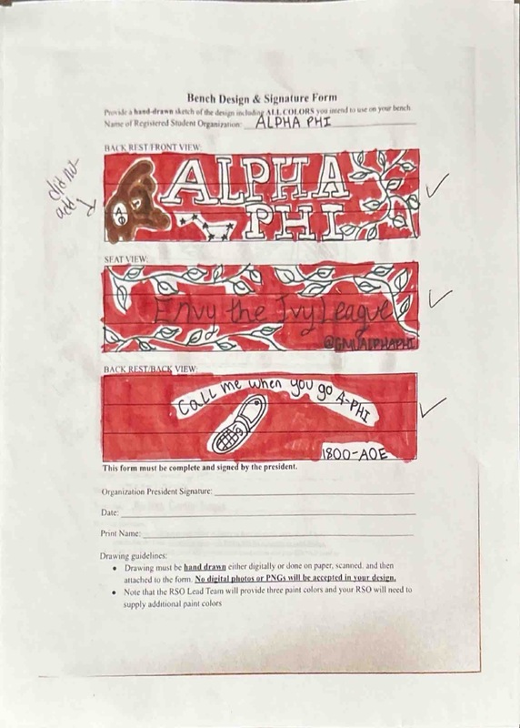 Alpha Phi Bench Application