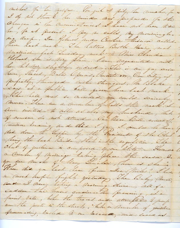 Mott Bentley Correspondence