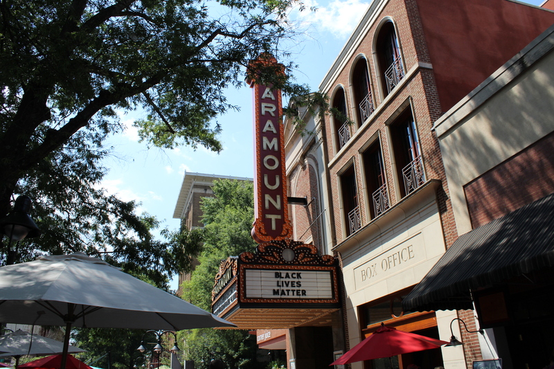 Paramount Sign in Charlottesville