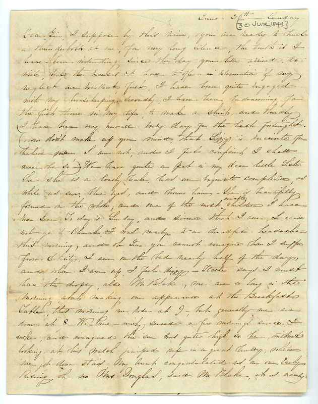 Mott Bentley Correspondence
