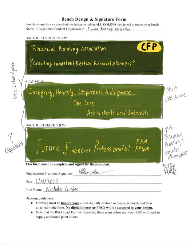 Financial Planning Association Application