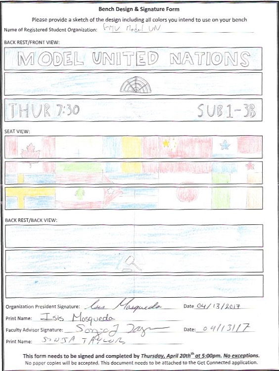 Model United Nations Bench Application