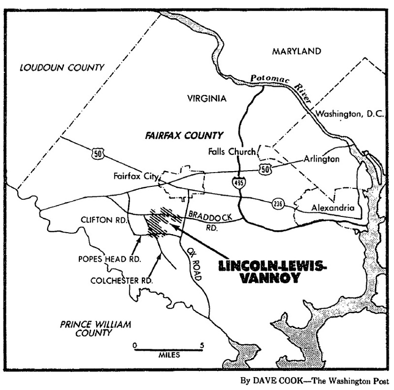 Map of Lincoln-Lewis-Vannoy Park