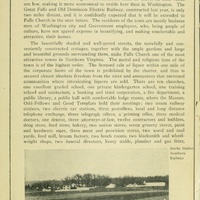 Select Pages from the Industrial and Historical Sketch of Fairfax County, Virginia, 1907.