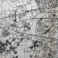 Map of George Mason University campus in the 1960s.