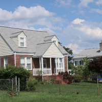 An exterior of an Original Springdale Home, 2023.