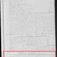William Eilbeck Posthumous Inventory
