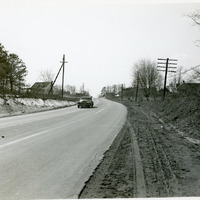 A view of Lee Highway east of Merrifield, Va. in 1947.