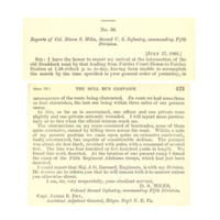 Colonel Dixon S. Miles Report