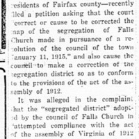 Segregation Case Heard