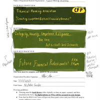2023 Financial Planning Association Application
