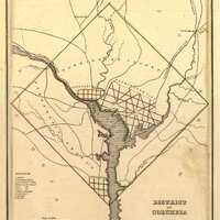 1835 Map of Washington DC