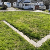 Sunken foundation of Joseph Tinner home