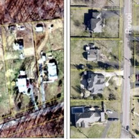Aerial Photographs of a section of Vannoy Park, 2023.