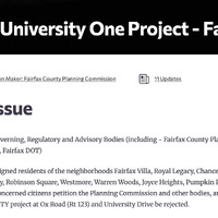 Screenshot of a Change.org Petition Opposing One University Project.